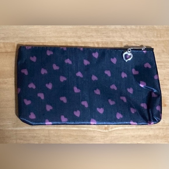 3/$15 Small Black Cosmetic Makeup Bag Travel Size - Picture 1 of 2